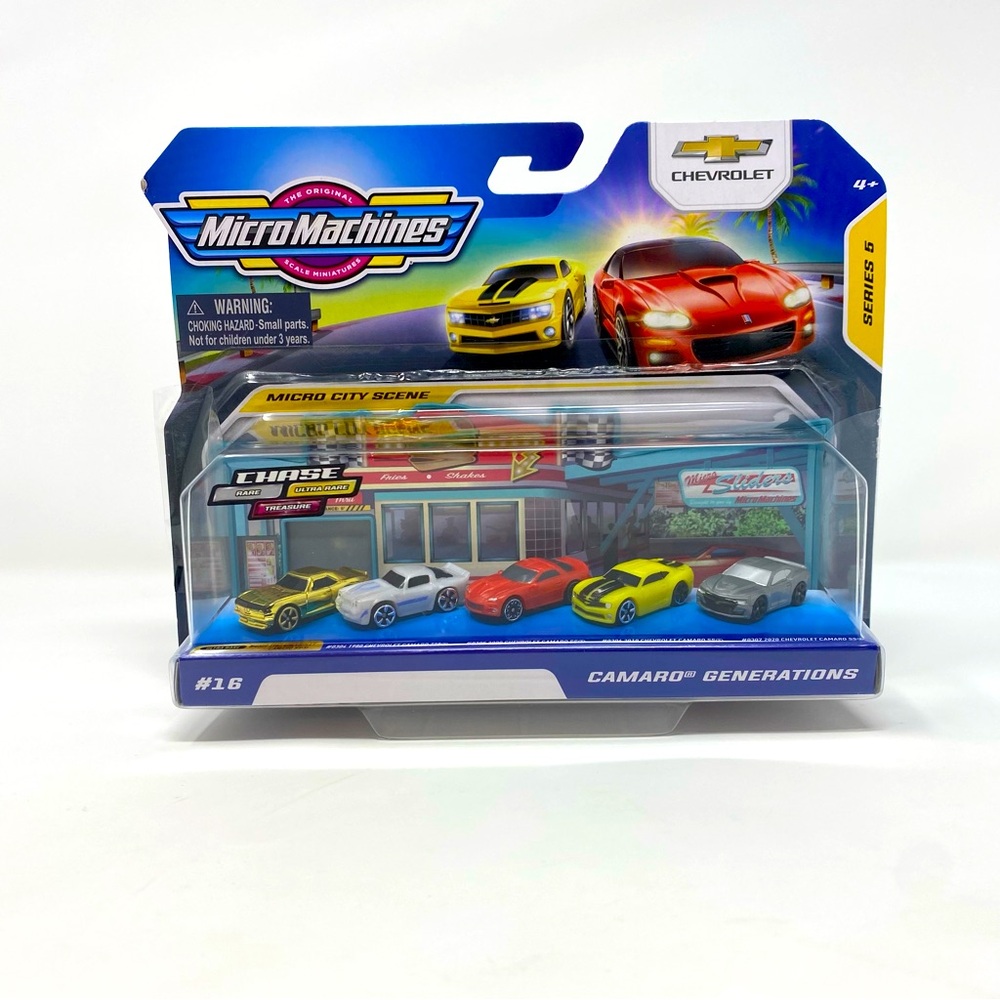 Micro Machines Camaro Generations # 16 Series 5 Chase‎ /Ultra Rare NEW